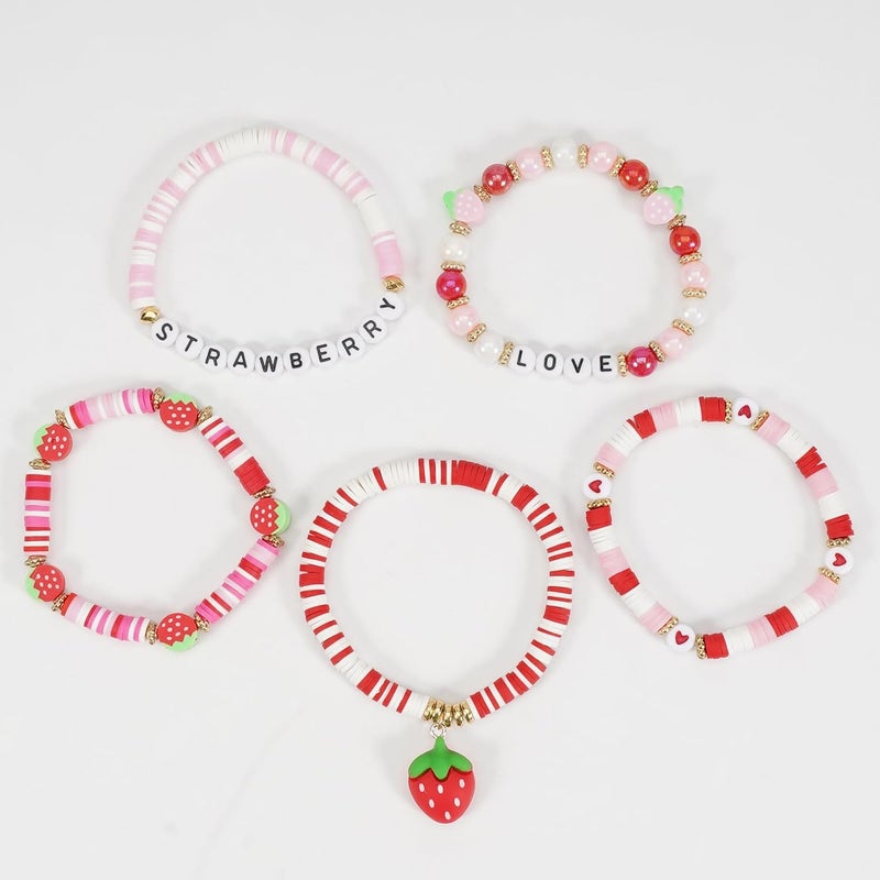 Briutn 4th of July Beaded Bracelets with American Flag Stars Charms USA Jewelry - Image 5